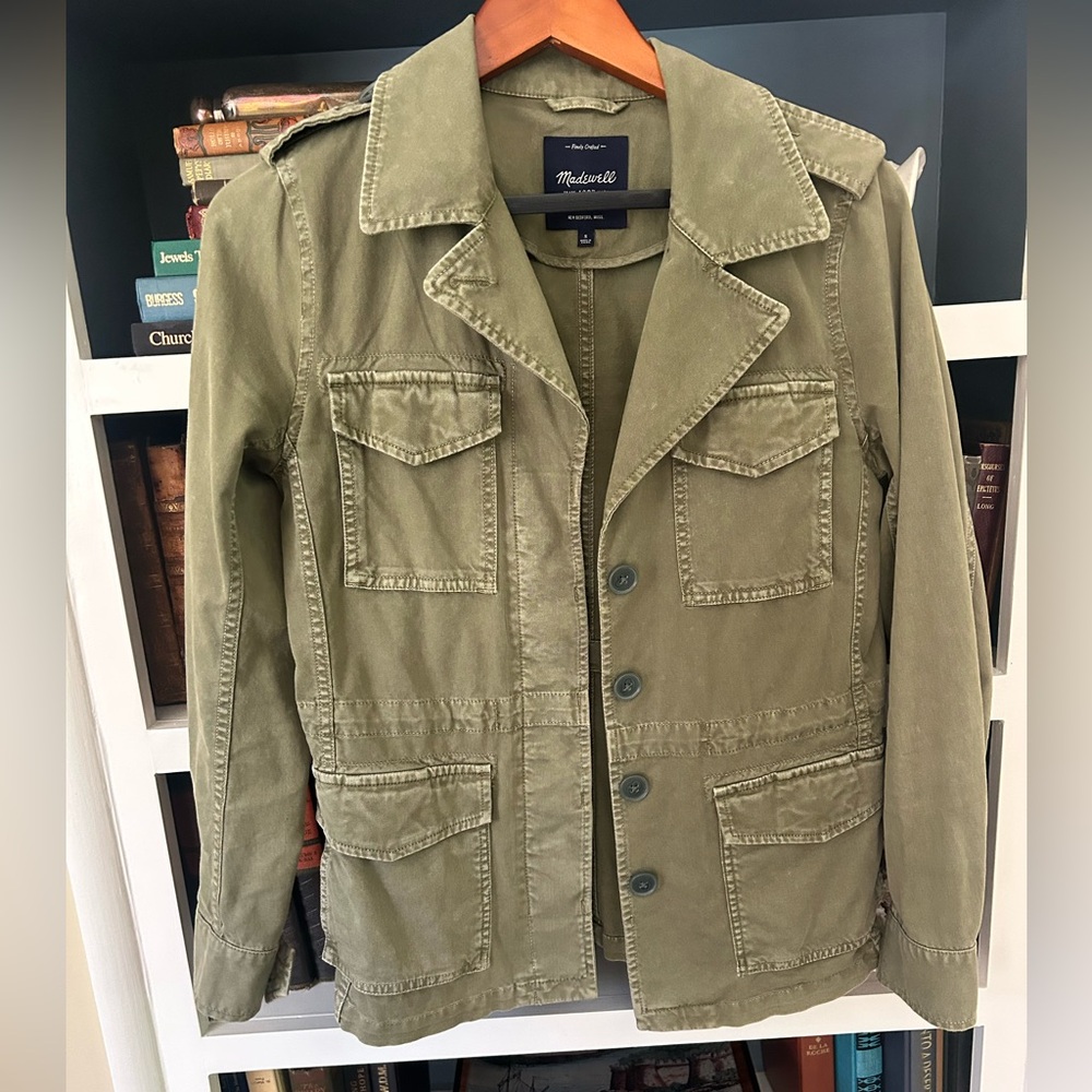 Madewell Olive Green Utility Jacket